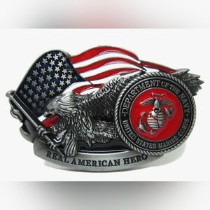 New United States Marine Corps USMC belt buckle